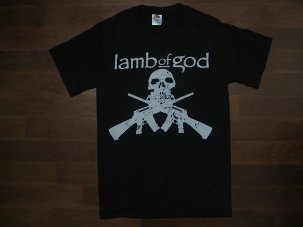 LAMB OF GOD - SKULL AND GUNS / T-shirt